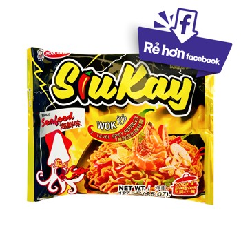 Mì Siucay vị hải sản gói 127g thumbnail