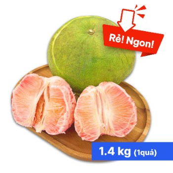 Bưởi da xanh Việt Nam 1.4KG (1quả) thumbnail