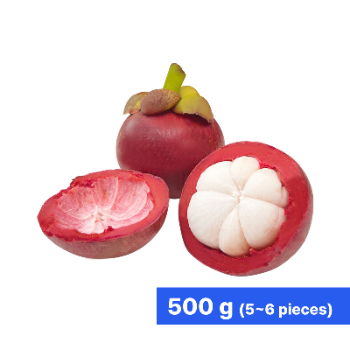 Mangosteen 500g (5~6 pieces) thumbnail