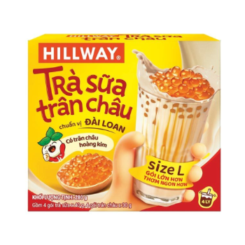 Trà sữa trân châu hoàng kim (kèm trân châu thật) 280g/4 gói +4 gói thumbnail