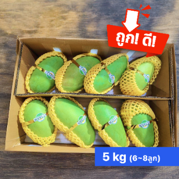 มะม่วงแก้วขมิ้น 5KG (6~8ลูก) thumbnail
