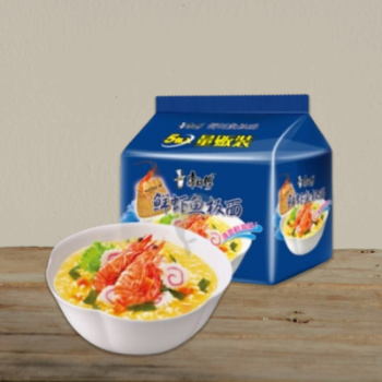 康师傅鲜虾鱼板面 (98g*5包) thumbnail