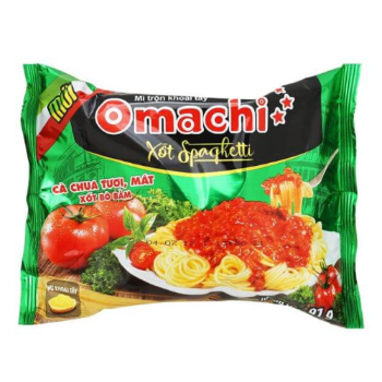 Omachi mì trộn xốt spaghetti gói 88g thumbnail