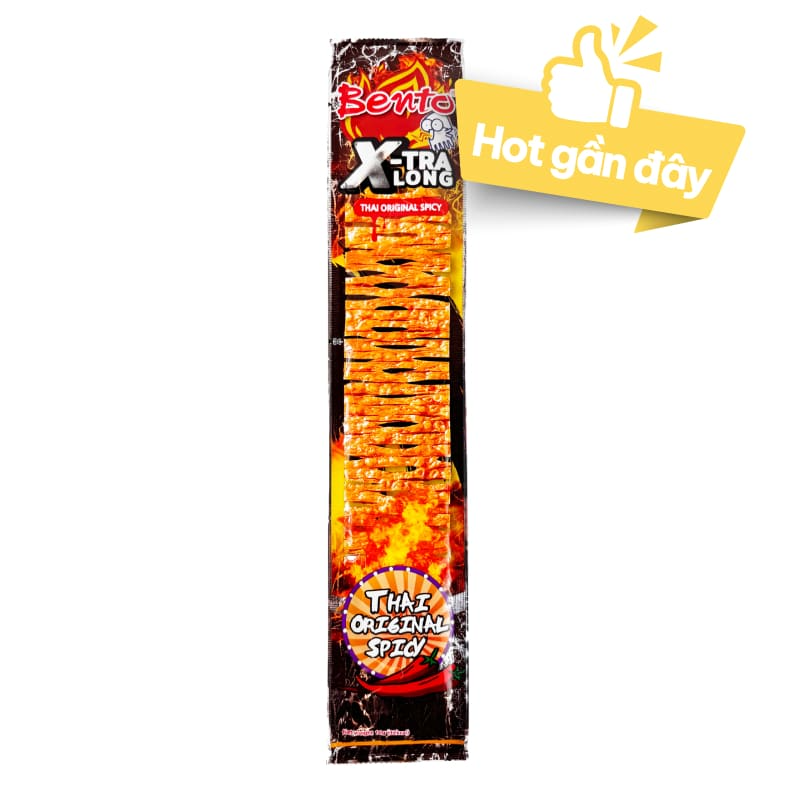 Snack mực vị siêu cay Bento gói dài