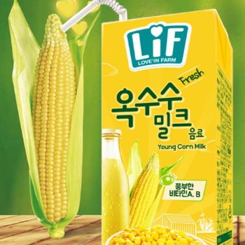 Sữa bắp non dinh dưỡng LiF 1 hộp 180ml (Bao bì tiếng Hàn) thumbnail
